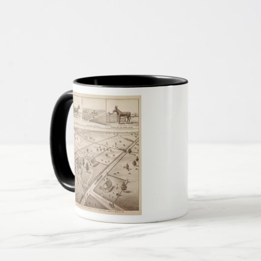Oakdale Ranch Tasse (Vorderseite Links)