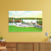 Oakes Garden Theater Aussicht auf die amerikanisch Leinwanddruck (Insitu (Wohnzimmer))