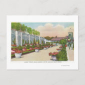 Oakes Garden Theater Unteres Terrasse Postkarte (Vorderseite)