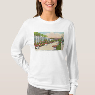 Oakes Garten-Theater senken Terrasse T-Shirt
