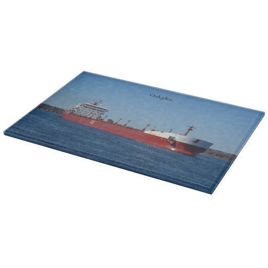 Oakgläserspanplatte Schneidebrett (Ecke)