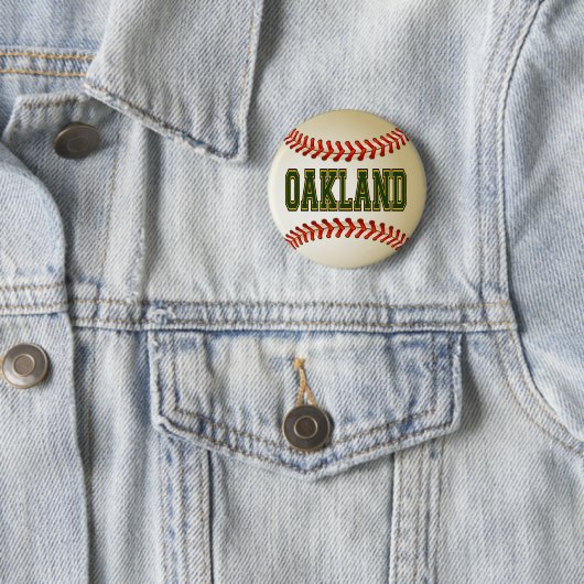 OAKLAND-BASEBALL BUTTON (Beispiel)