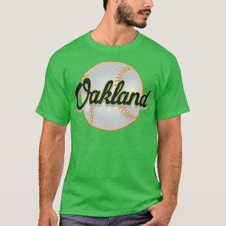 Oakland Baseball Vintag Baseball Teamgeschenk T-Shirt