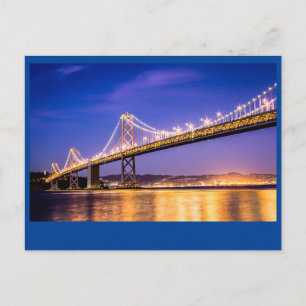 Oakland Bay Bridge Postkarte