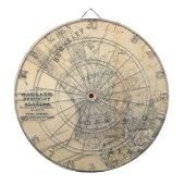 Oakland, Berkeley, Alameda Dartscheibe (vorne)