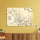 Oakland, Berkeley, Alameda Leinwanddruck (Insitu (Wohnzimmer))