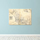 Oakland, Berkeley, Alameda Leinwanddruck (Insitu (Holzboden))