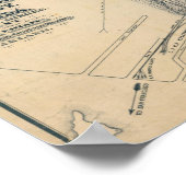 Oakland, Berkeley, Alameda Poster (Ecke)