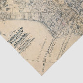 Oakland, Berkeley, Alameda Seidenpapier (Ausschnitt)