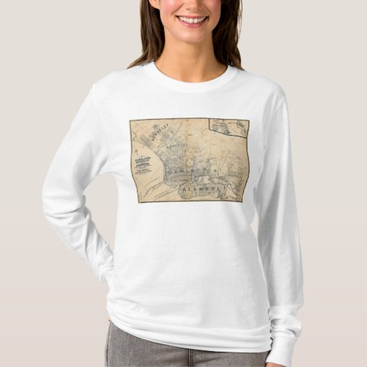 Oakland, Berkeley, Alameda T-Shirt (Vorderseite)