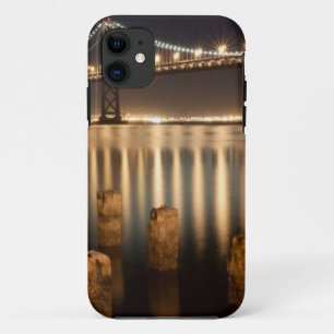 Oakland-Bucht-Brückennachtreflexionen Case-Mate iPhone Hülle