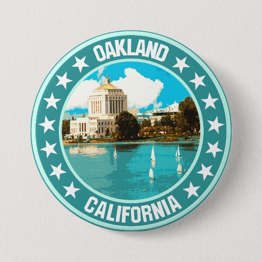 Oakland Button (Vorderseite)