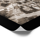 Oakland, CA Panorama Foto 1909 Poster (Ecke)