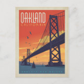 Oakland, CA Postkarte (Vorderseite)