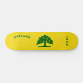 Oakland, CA Skateboard (Horizontal)