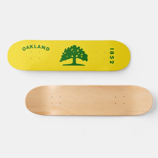 Oakland, CA Skateboard (Horizontal)
