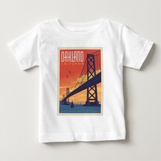 Oakland, California Baby T-shirt (Vorderseite)