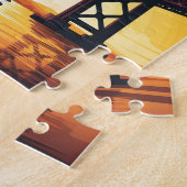 Oakland California Bachbrücke Vintag Puzzle (Seite)