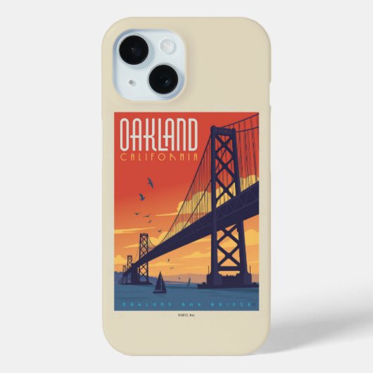 Oakland, California Case-Mate iPhone Hülle (Rückseite)