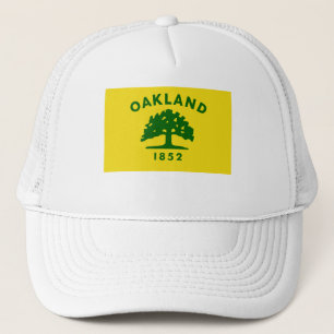 Oakland, California Flag Truckerkappe