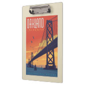 Oakland, California Klemmbrett (Links)