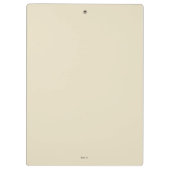 Oakland, California Klemmbrett (Rückseite)