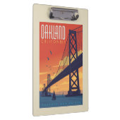 Oakland, California Klemmbrett (Rechts)