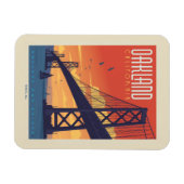 Oakland, California Magnet (Horizontal)