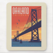 Oakland, California Mousepad (Vorne)