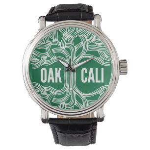 Oakland California Oak Design Armbanduhr