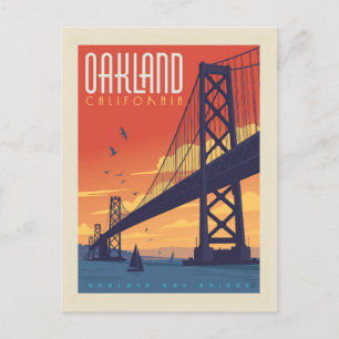 Oakland, California Postkarte