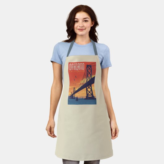 Oakland, California Schürze (Getragen)