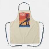 Oakland, California Schürze (Vorderseite)