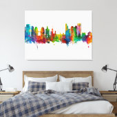 Oakland California Skyline Leinwanddruck (Insitu (Schlafzimmer))