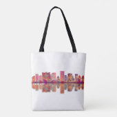 Oakland California Skyline Tasche (Rückseite)
