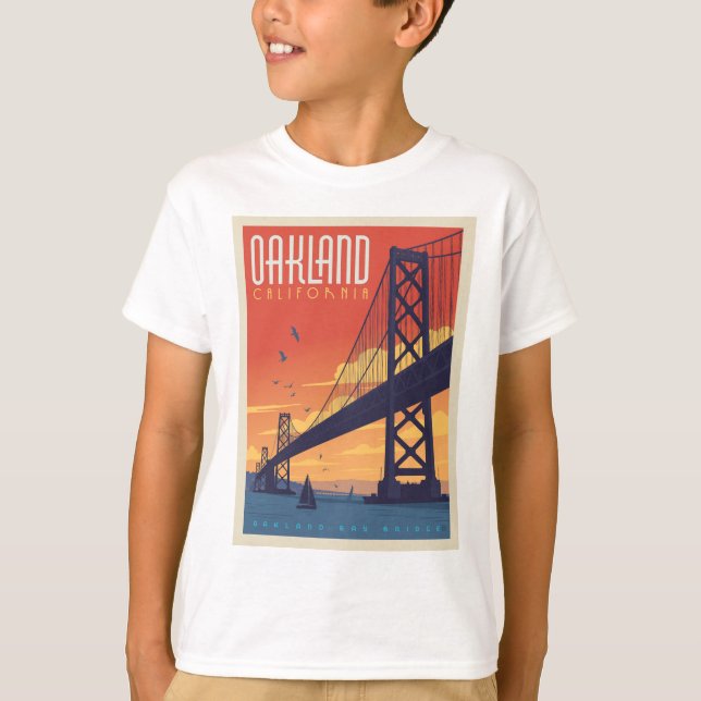 Oakland, California T-Shirt (Vorderseite)