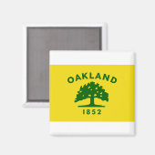 Oakland Calofornia Magnet (Vorderseite/Rückseite)