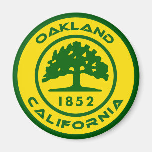 Oakland, Clalifornia 1852 Magnet