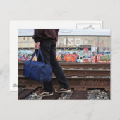 Oakland Coliseum Yard Postkarte (Vorne/Hinten)