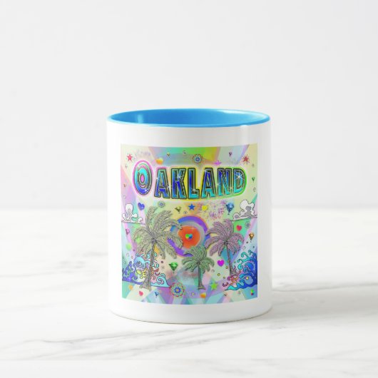 Oakland Deep Dream Tasse (Zentrum)
