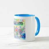 Oakland Deep Dream Tasse (VorderseiteRechts)
