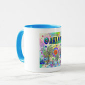 Oakland Deep Dream Tasse (Vorderseite Links)
