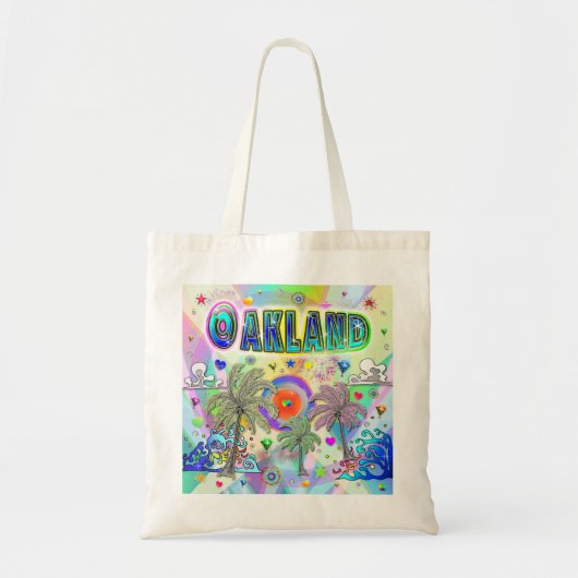 Oakland Deep Dream Traumtasche Tragetasche (Vorne)