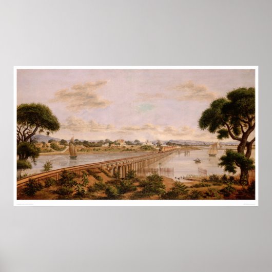 Oakland Estuary near Lake Merritt (1232A) Poster (Vorne)