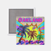 Oakland Eternale Magnet (Vorderseite/Rückseite)
