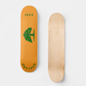 Oakland Flag Theme, California Skateboard (Vorderseite)