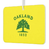 Oakland-Flagge Autolufterfrischer (Links)