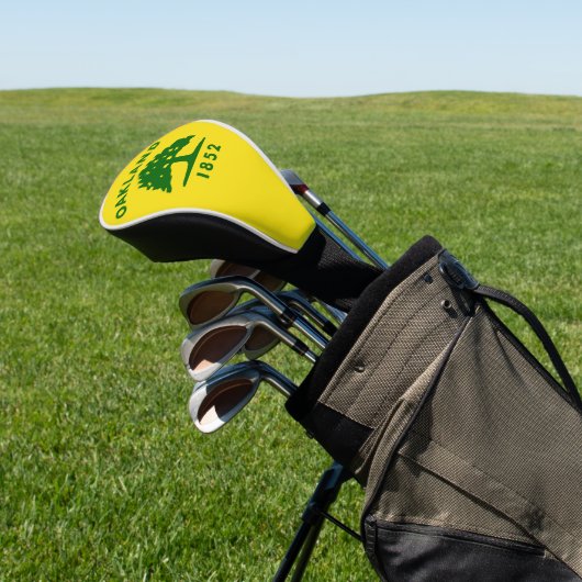 Oakland-Flagge, Kalifornien Golf Headcover (In SItu)