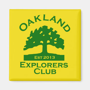 Oakland-Forscher-Verein-Magnet Magnet