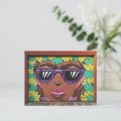 Oakland: Girl Mob Postkarte (Stehend Vorderseite)